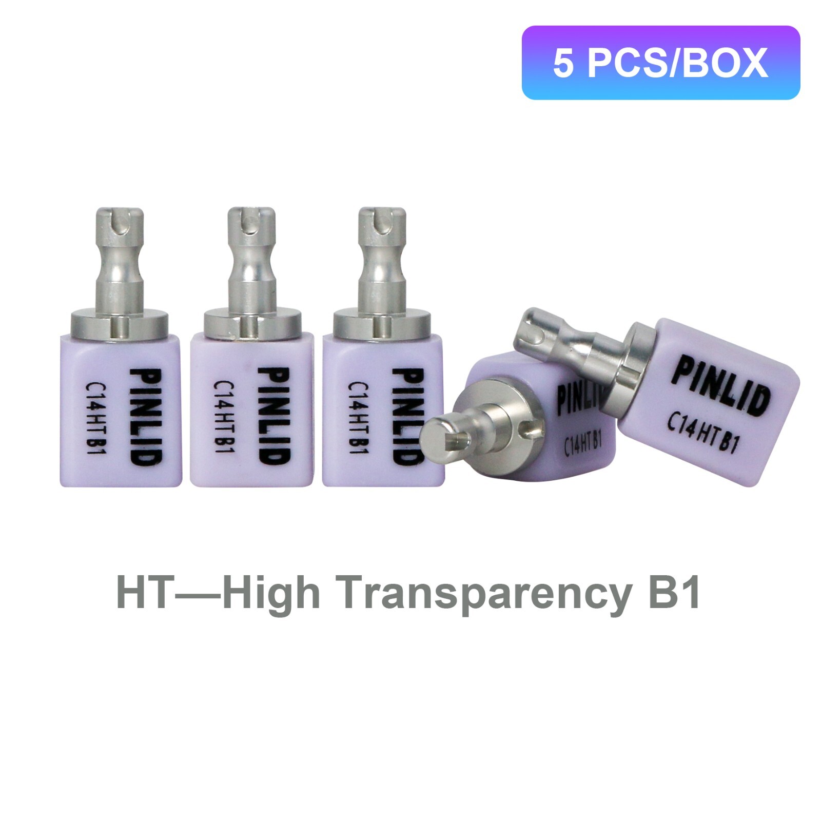 US C14 Glass Ceramic Lithium Disilicate Blocks HT/LT A1-C2 for CEREC Emax 637MPa