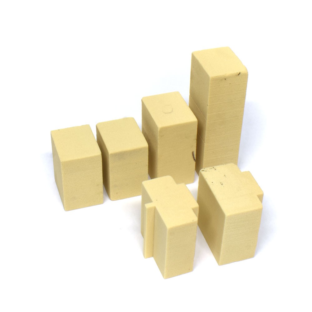 (Lot of 6) NEW Sawbones PCF 40 Small Bone Blocks, Solid Foam, Biomechanical Test