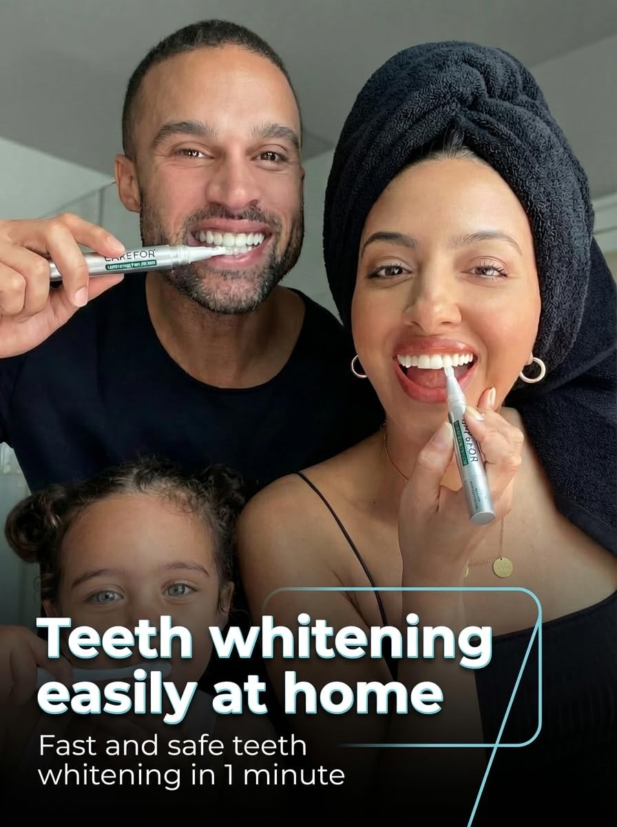 Teeth Whitening Pen 2 Pack (8ml) Fast-Acting 0.13 Fl Oz (Pack of 2), White