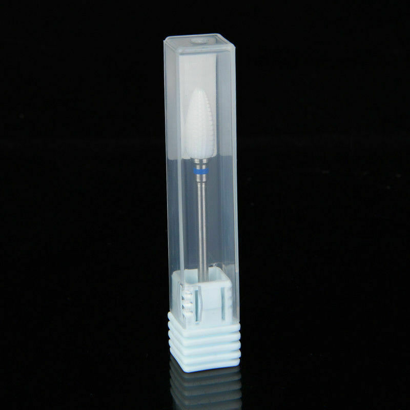 Zirconia Ceramic Burs Bullet Shape Dental Spiral Cut for Micro Motor Polisher