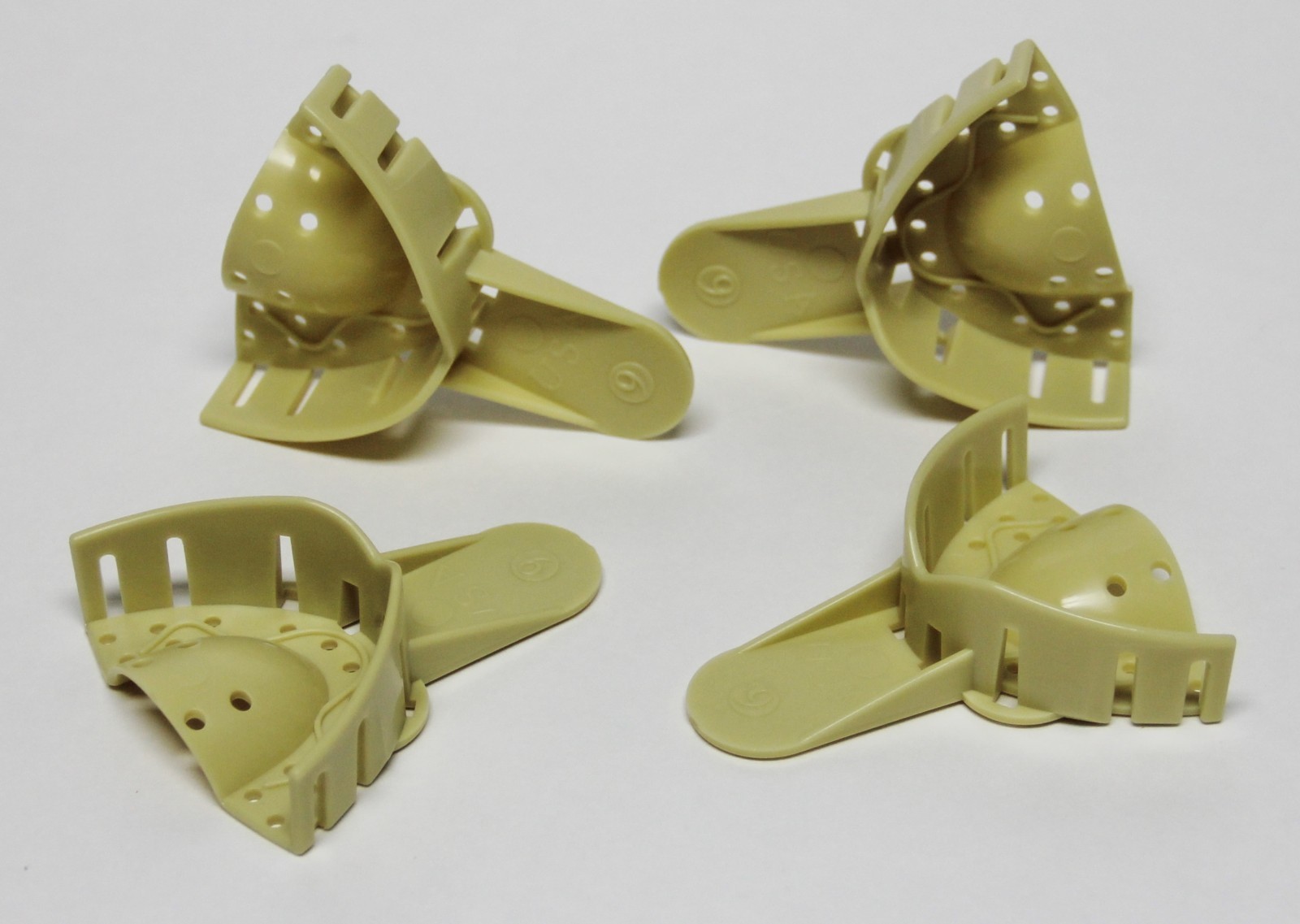 Dental Grillz Upper Anterior Teeth Plastic Mold Impression Trays UA #9 12/bag