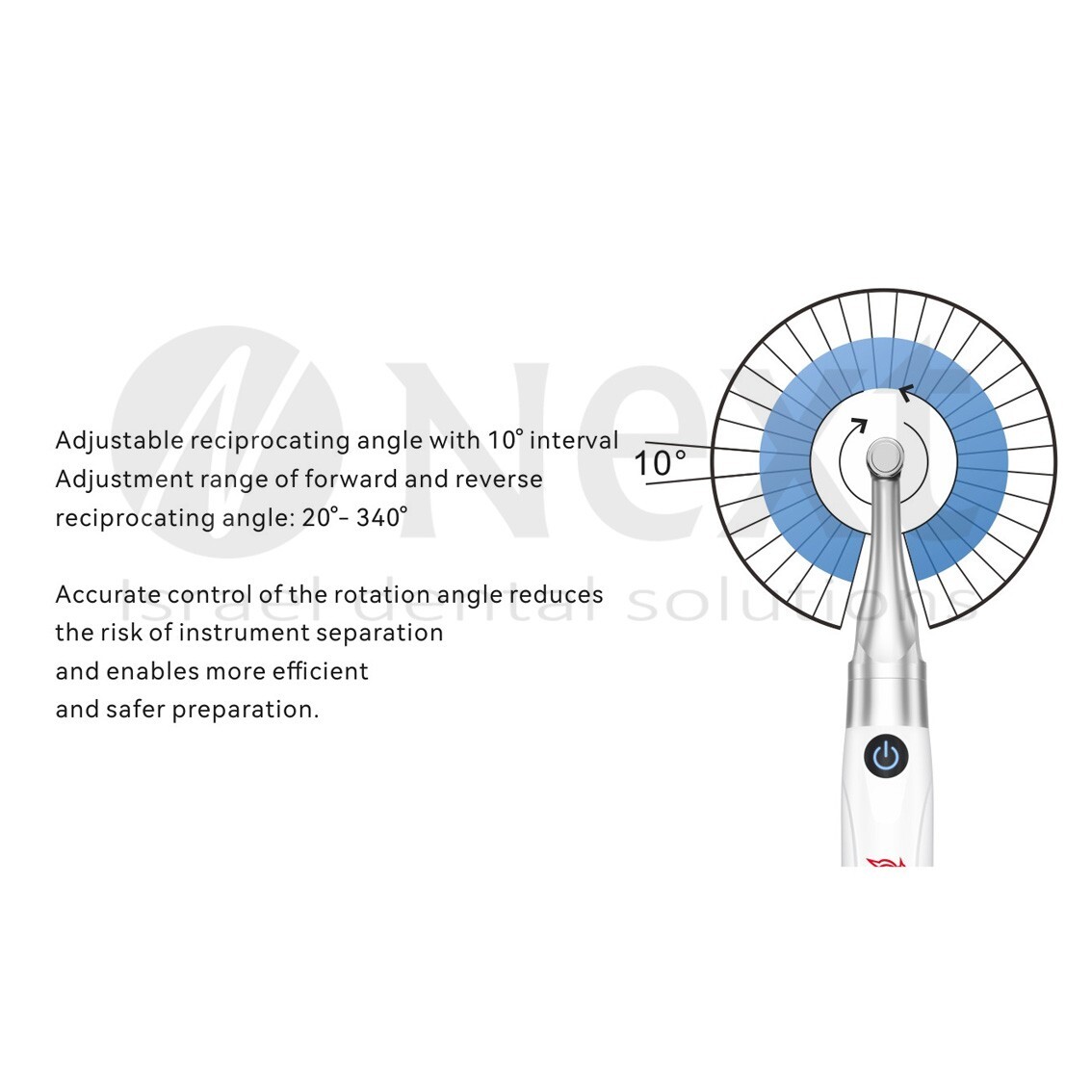 Dental DTE Woodpecker original Endo Free Dental Brushless Endo Motor 6:1 Contra