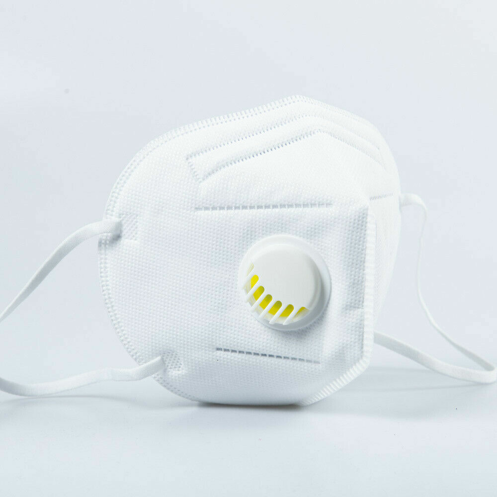 [10 Pcs]KN95 Face Mask(BFE 95%)Non-Medical Disposable Mask With Breathing Valve