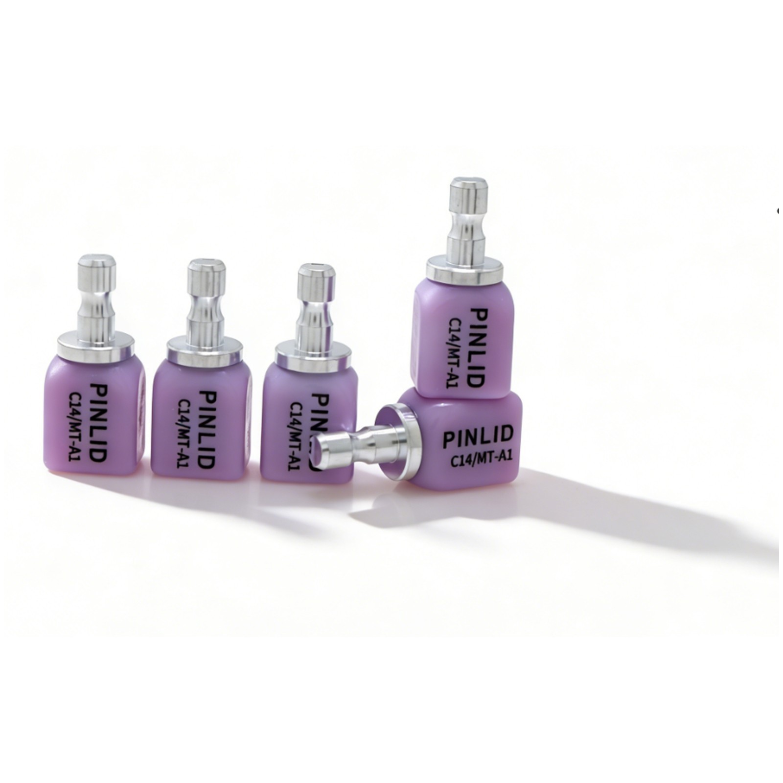 Dental Lithium Disilicate C14 Glass Ceramic CAD Blocks MT Moderate Ranslucency