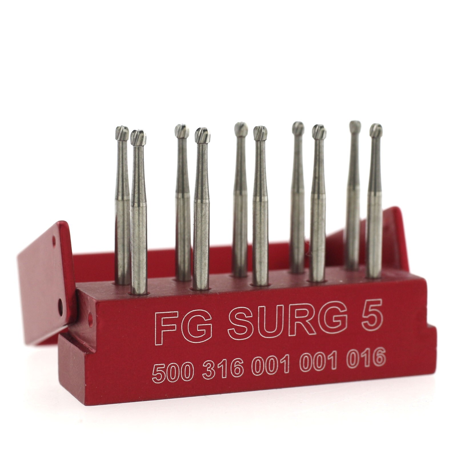 Wave Dental Surgical Bur Tungsten Carbide Long Shank 25mm Round FG SURG 1-8