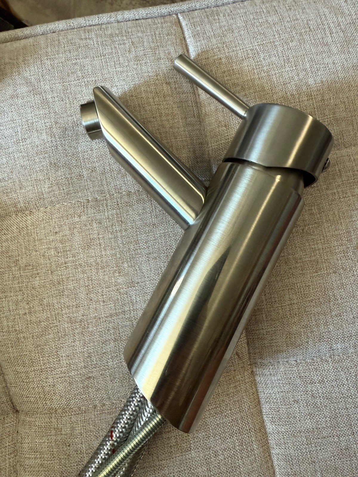 TAPMASTER Lavatory Faucet (Nickel) T-6052 Series Faucet