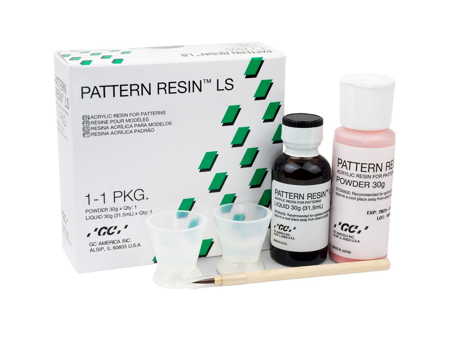GC Pattern Resin LS Self Cure General Purpose Acrylic Resin Die Material