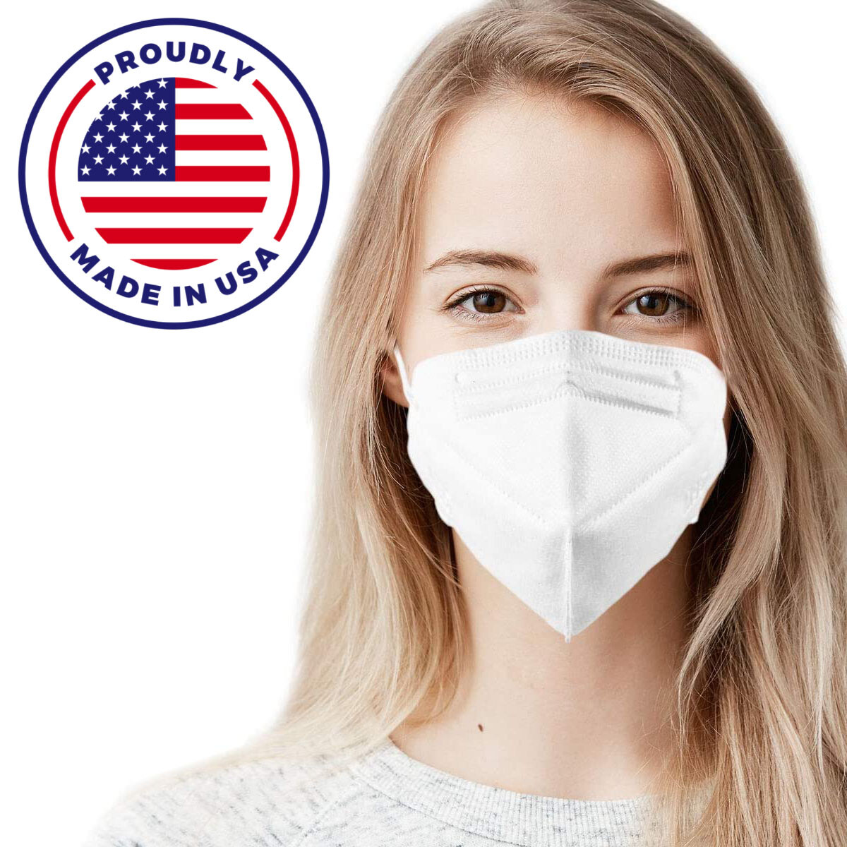 5 Layer Protection Breathable Face Mask M95i/KN95 – MADE IN USA – Filtration 99%
