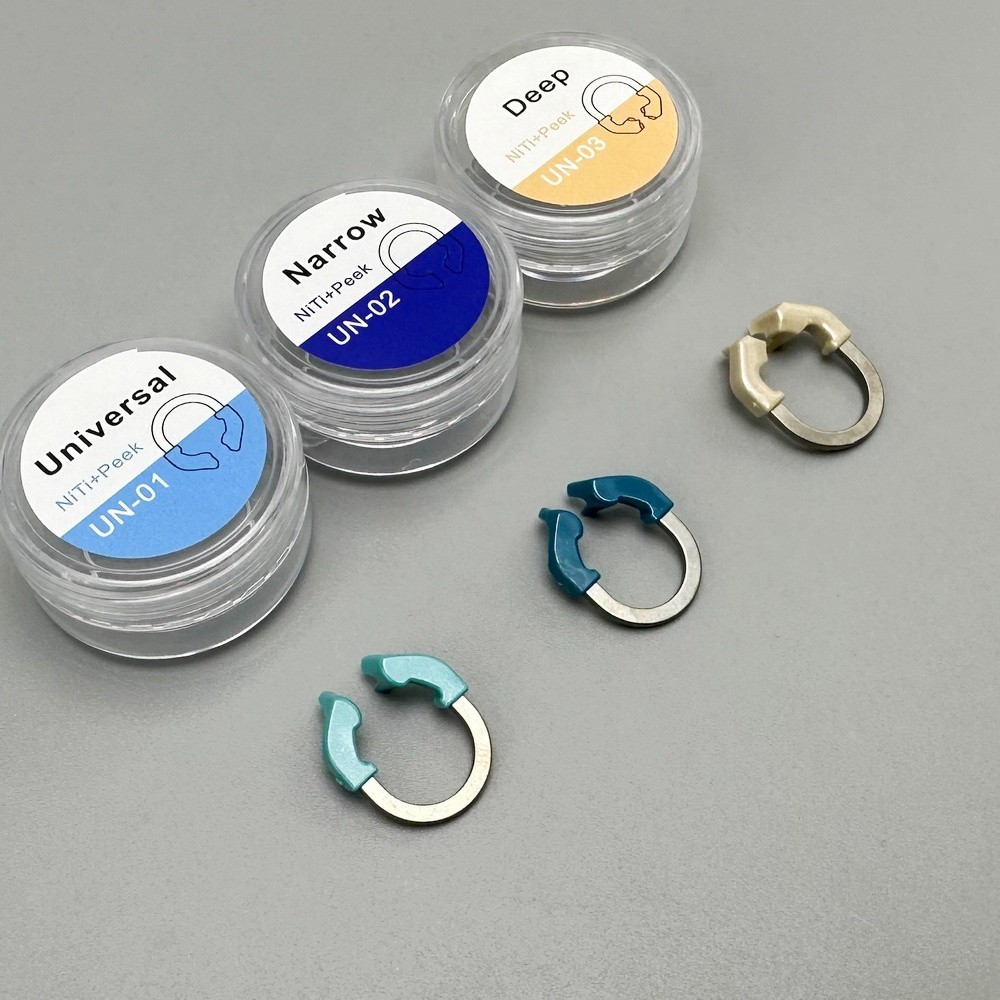 Dental Sectional Matrix Bands Ring Clamp Spring Clip Nickel Titanium Clamp Rings
