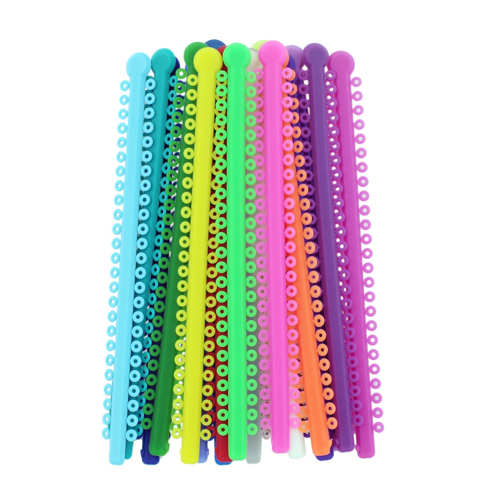 1000pcs Orthodontic Ligature Ties Elastic Ligas Ortodoncia Rubber Bands Brackets