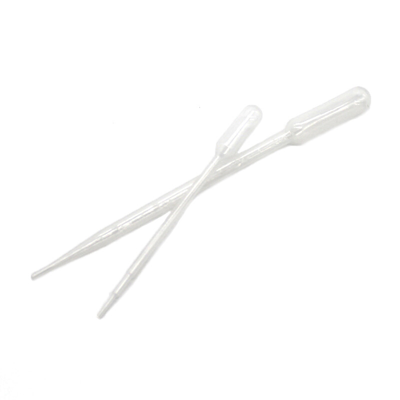 1ml 3ml 5ml Clear Plastic Pipette Dropper Graduated Liquid Transfer Oils Perfume