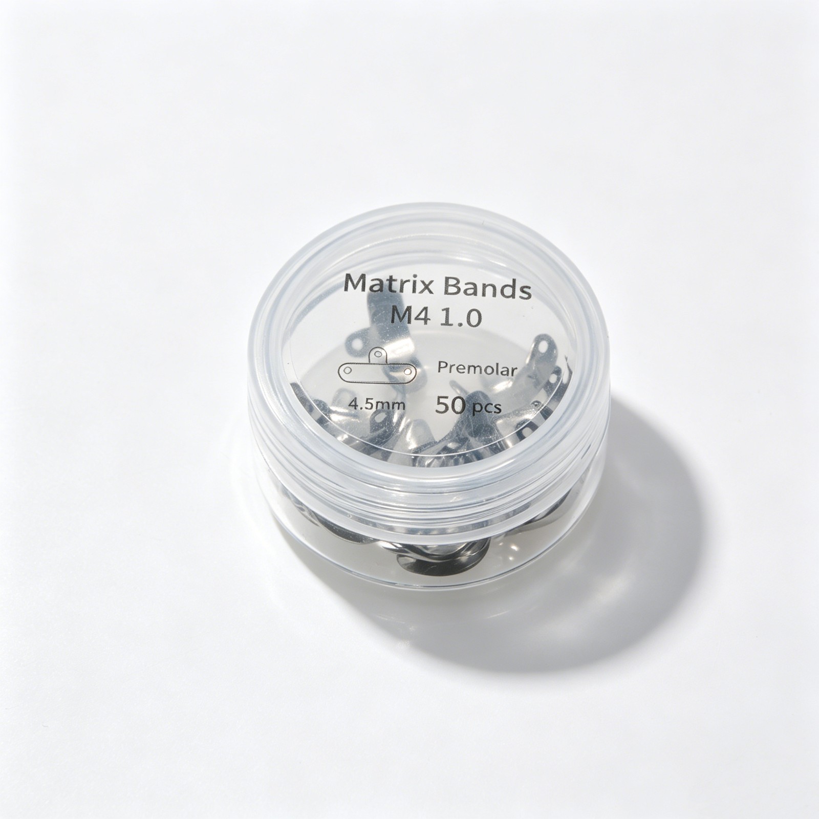 Dental Matrix Bands M4 Sectional Contoured Metal Matrices Dentistry Palodent V3