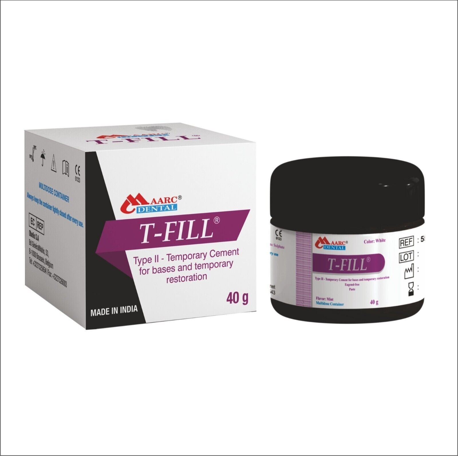 Maarc T-Fill Temporary Non-Eugenol Cement (Temporary Filling Material) Free Ship