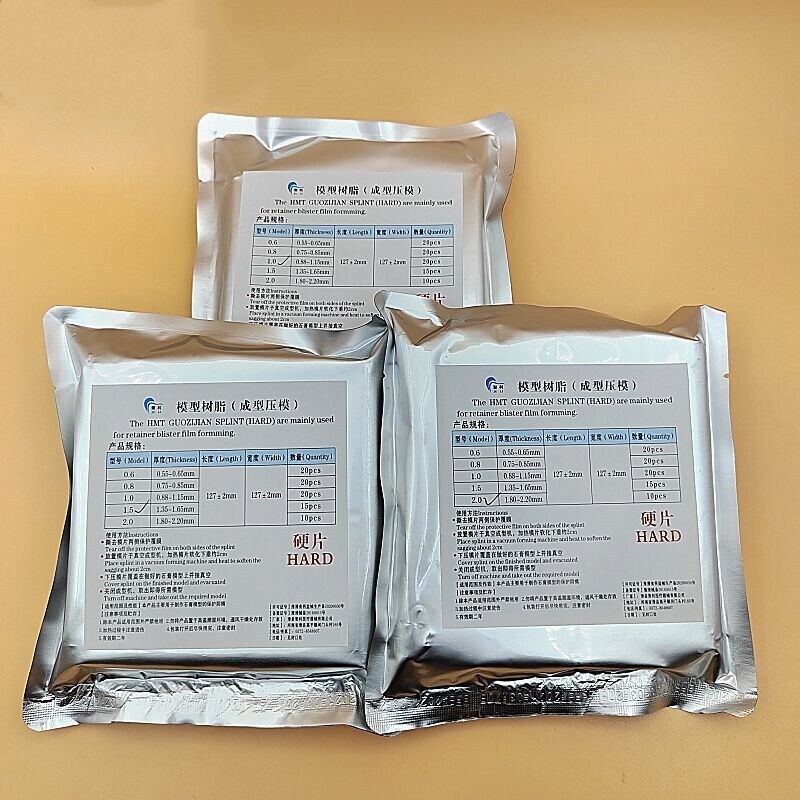 Dental Square Hard Thermoforming Material Splint Vacuum Forming Sheet USA STOCK