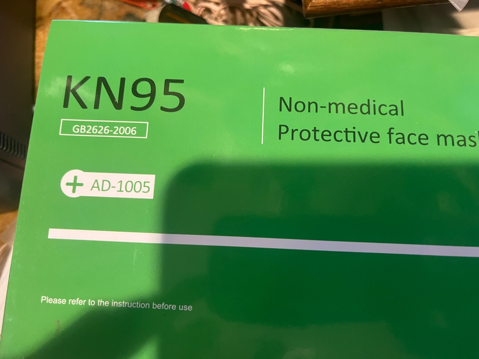 50 PCS KN95 Face Mask Disposable non-medical ( LOT0F 5 BOXES )