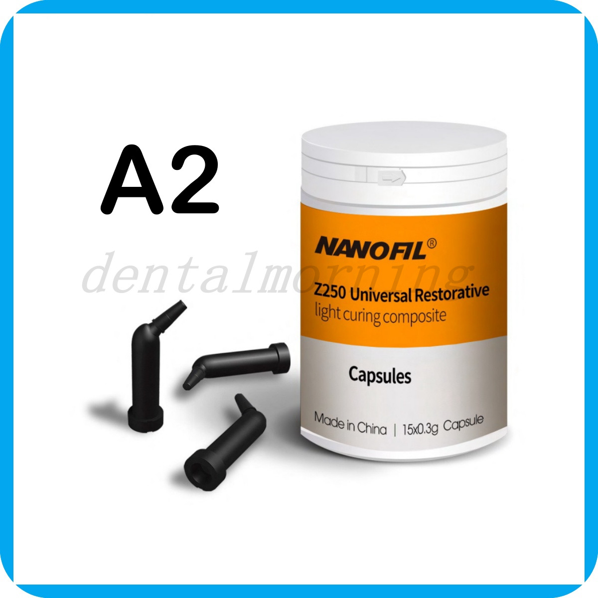 Deantal Anterior Universal Restorative composite Z250 Resin A2 Shade Capsules