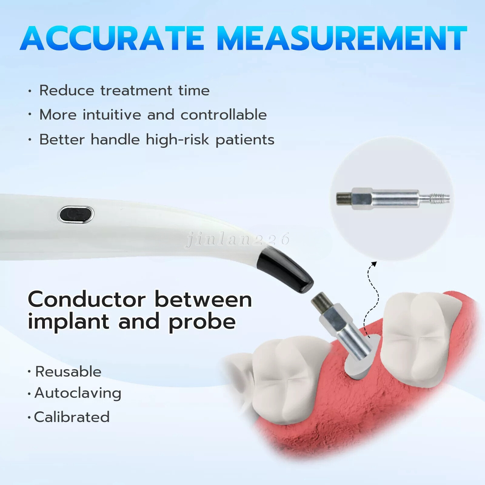 DENTAL NEW OSSTELL BEACON ISQ IMPLANT STABILITY METER