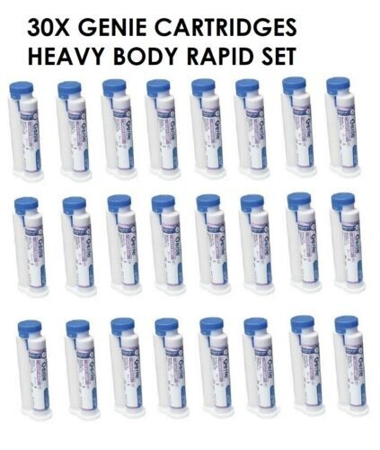 Genie VPS Impression Material Berry Flavor 50mL Cartridges (All Set Time)