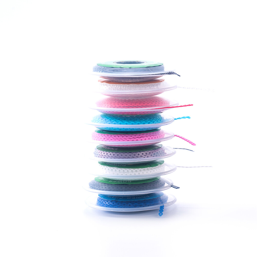 Dental Ortho Material Colorful Elastics Power Chain Ortodoncia Spool Rubber Band