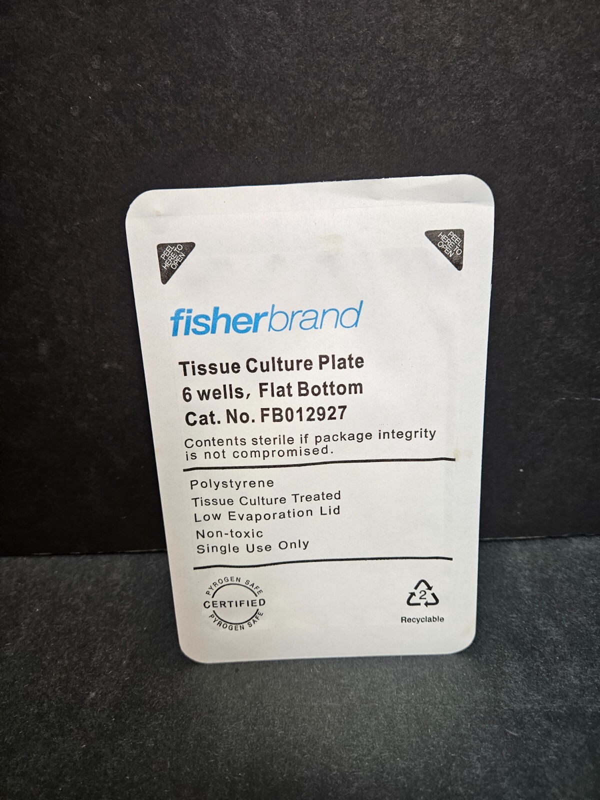 Fisherbrand Microplate 6 Well Flat Bottom 100 Plates