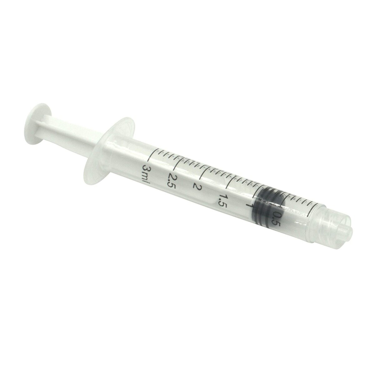 10x 3mL Disposable Syringe Luer Lock Tip Liquid Medical Plastic 3cc Sterile