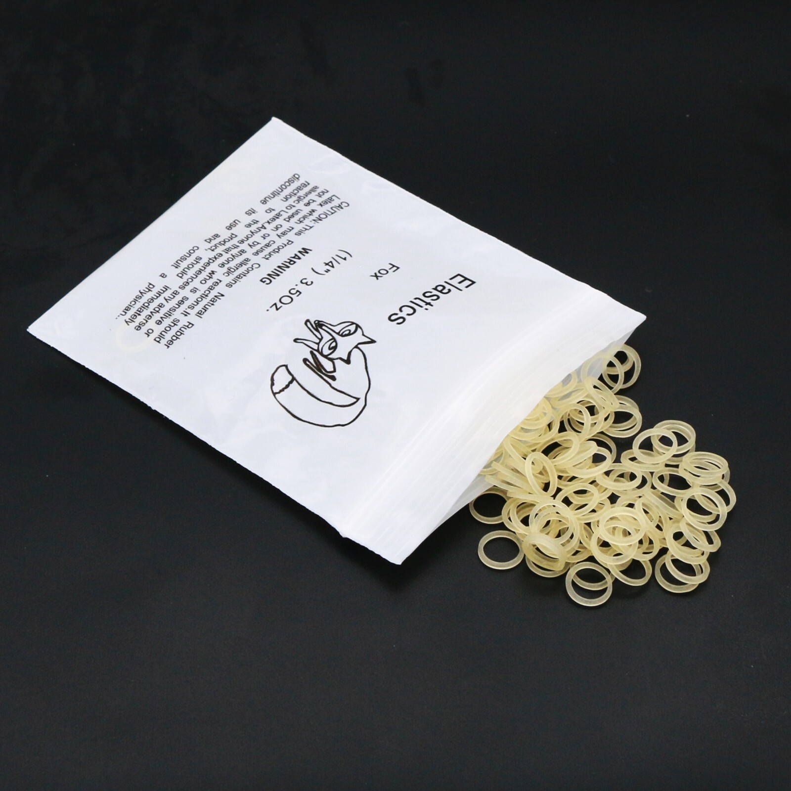 1000Pcs US Dental Orthodontic Rubber Bands Ortho Elastics Latex Braces 3.5 OZ