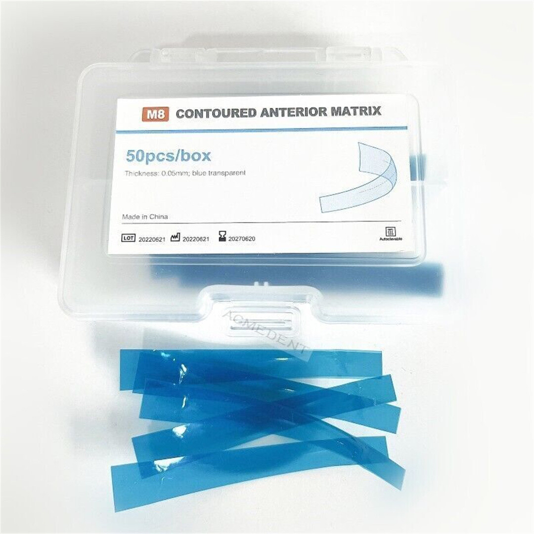 Dental Blue Strip Anterior Teeth Restoration Universal Composite Resin Matrix