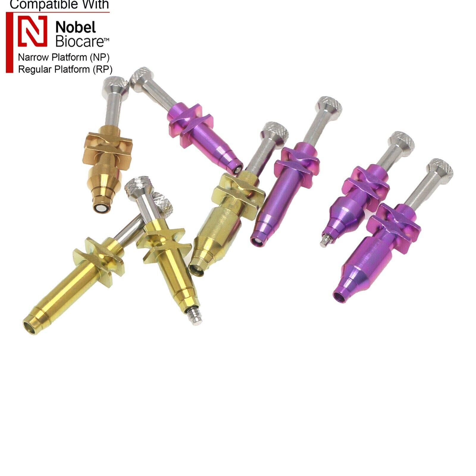 US Dental Nobel Conical Connection Impression Coping Open Tray NP/RP Ø3.6/5.0mm