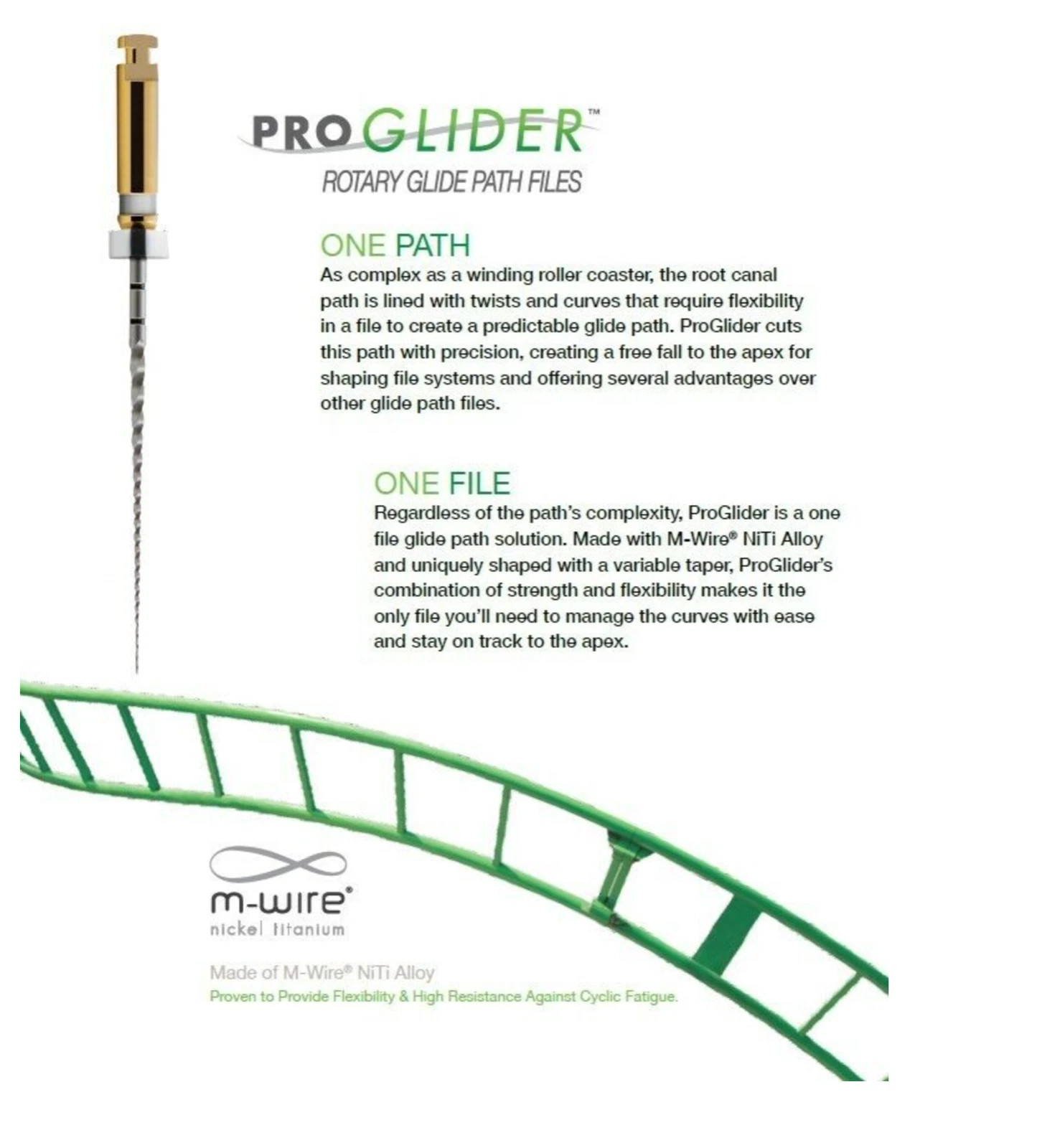 Proglider Rotary Glide Path Files Endodontic Files Dentsply All Sizes 3 files/pk