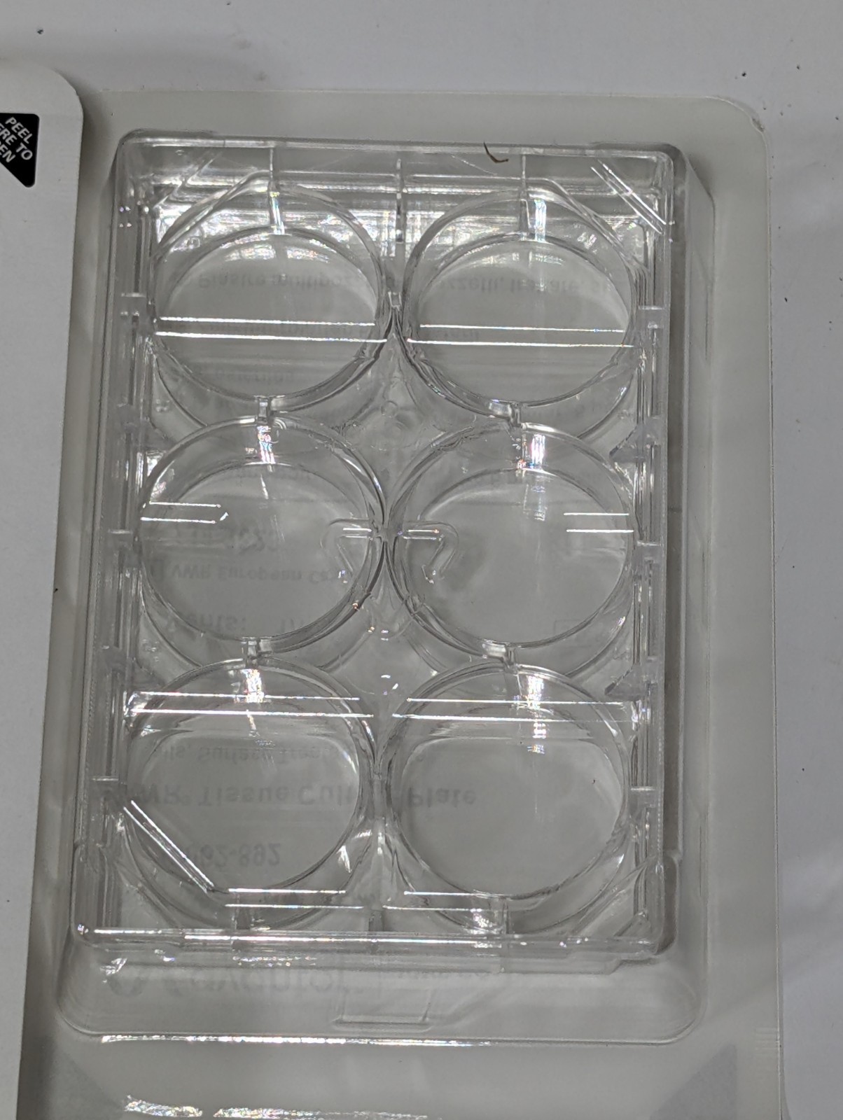 VWR Avantor 10062-892 Culture Plate 6-Well Sterile Ex 07.2026 (42 Remaining)