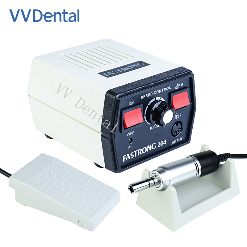 Dental Strong 204 Micro Motor 102l Polishing Handpiece 220v Polish Motor