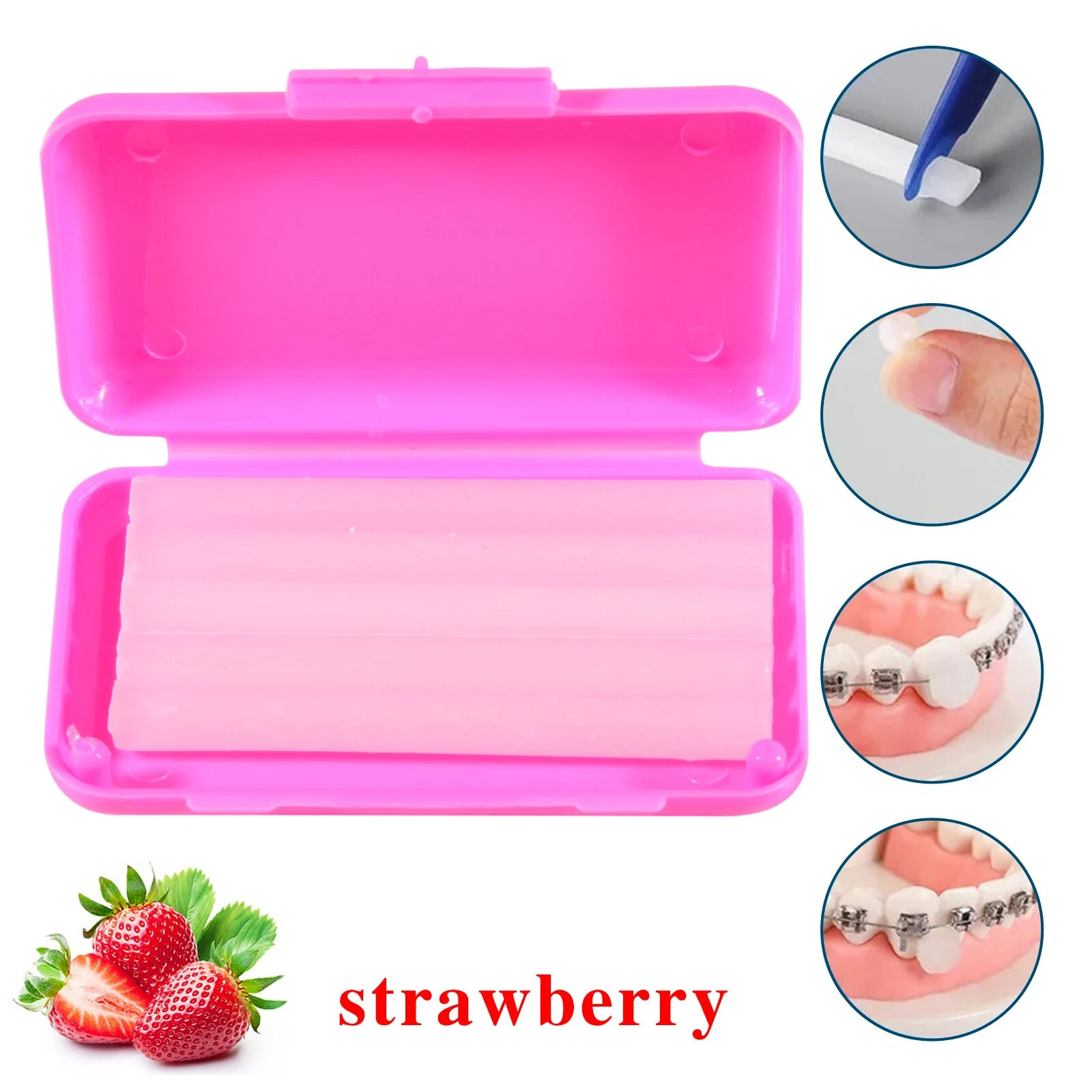 10 Scents Dental Oral Orthodontics Ortho Relief Wax Braces Gum Irritation Wax