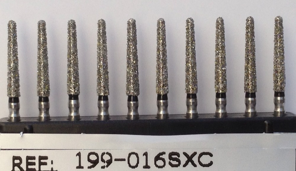 Diamond Burs 50×199-856-016sXC extra course 1.6 mm Diameter 10mm Cutting 1116.10