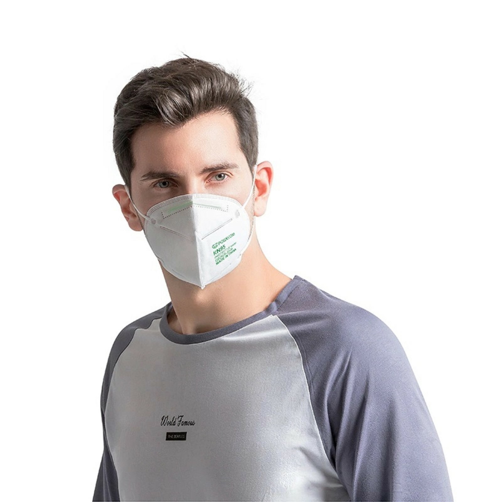 10 PCS/Bag Powecom KN95 Protective Face Mask Respirator KN 95✅GB2626-2019