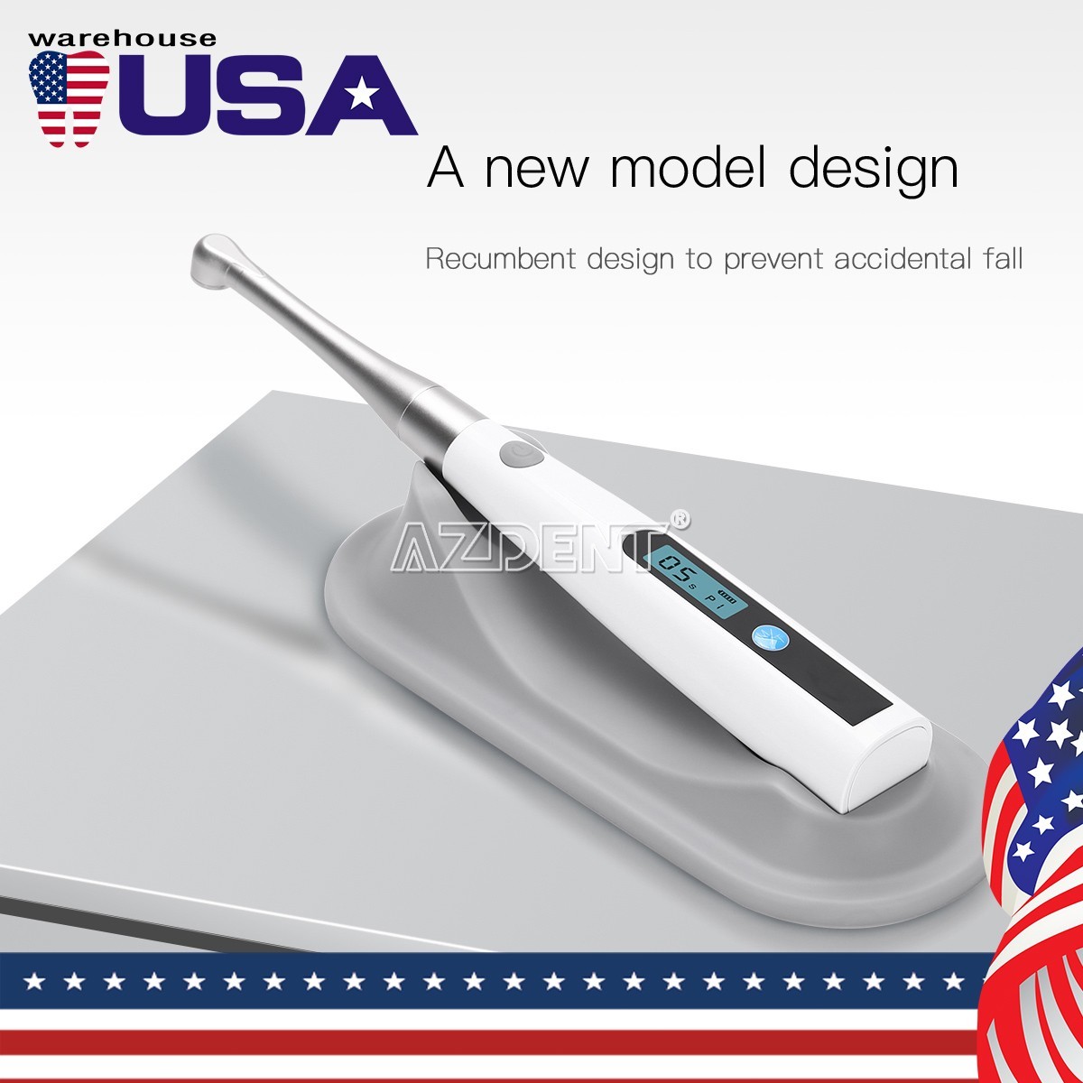 Dental Orthodontic Light Cure Resin Adhesive Kit /1 Sec LED Curing Light