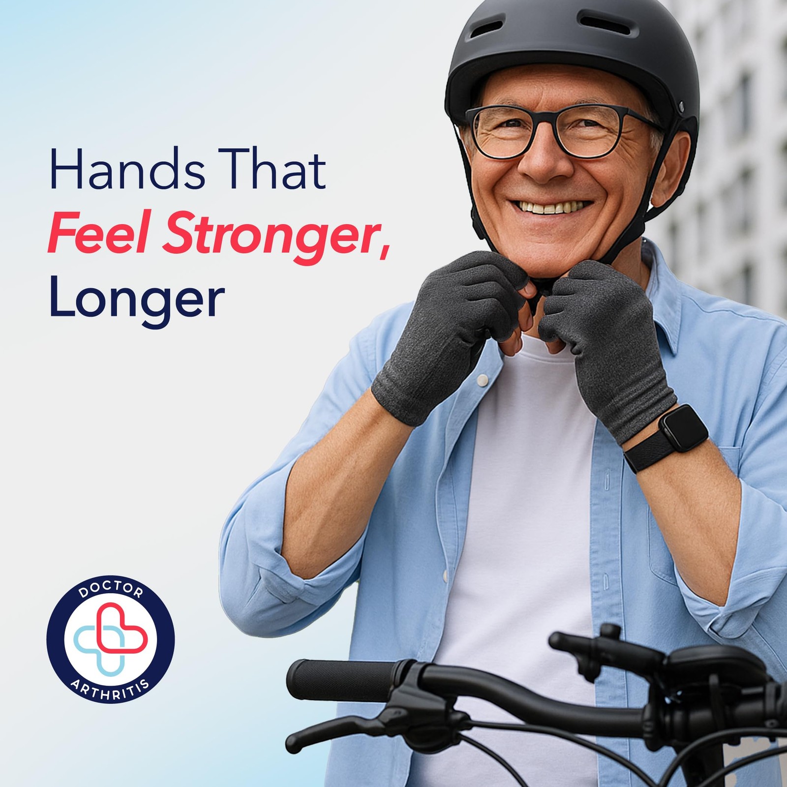 Dr. Arthritis Doctor Developed Compression Gloves For Women And Men/Open-Finger