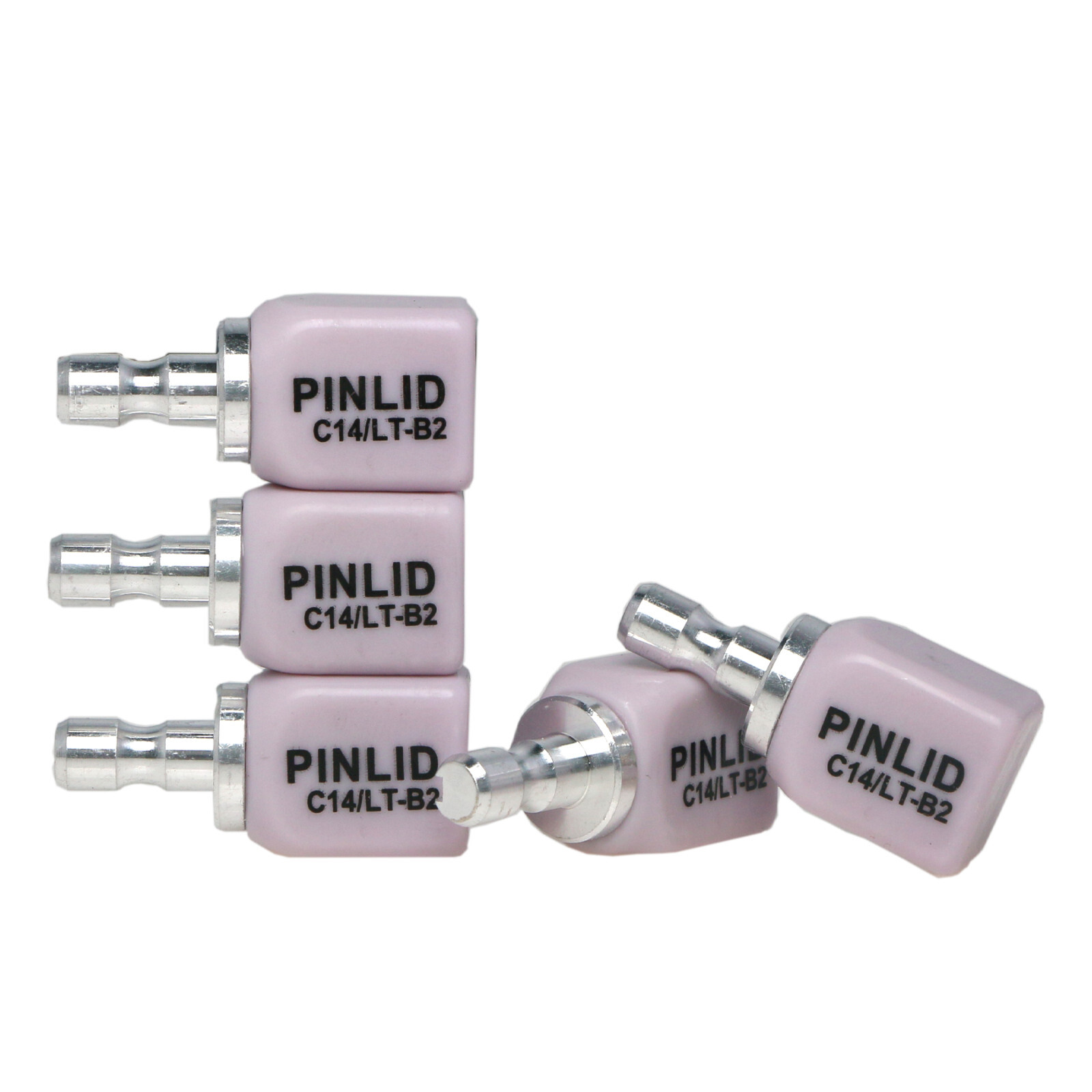 US 5Pcs LT Dental C14 Glass Ceramic Lithium Dislicate Blocks Cerec Emax CAD CAM