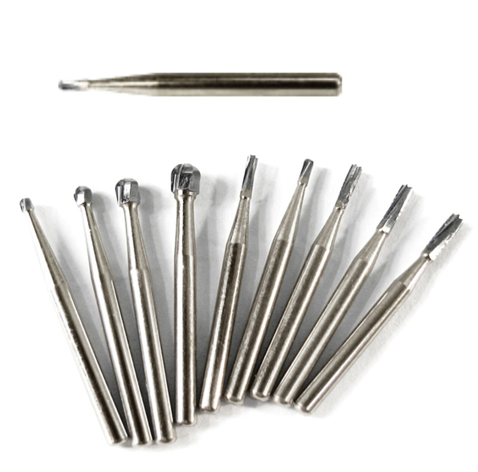 67 Types Dental Round Tungsten Carbide FG Bur For Surgical High Speed Handpiece