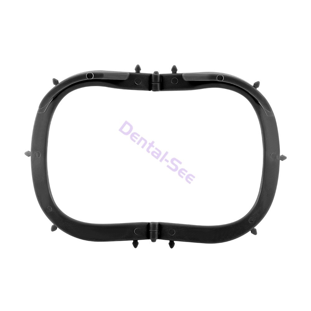 Dental Rubber Dam Frame Sheets Bracket Foldable Oral U-Shaped Barrier Tools