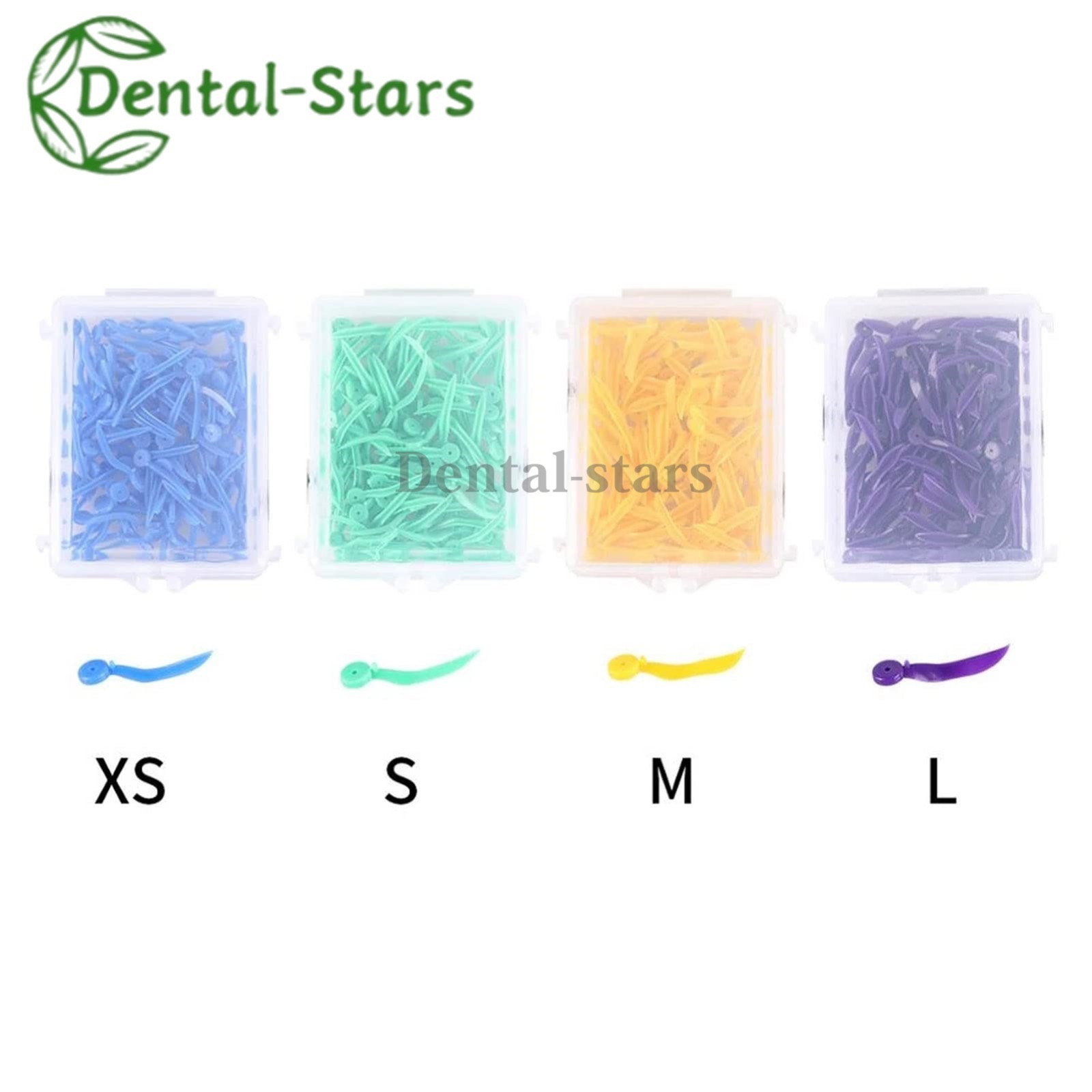 Dental Tooth Gap Wedges with End Circular Hole Diastema Wedge Fits Palodent V3