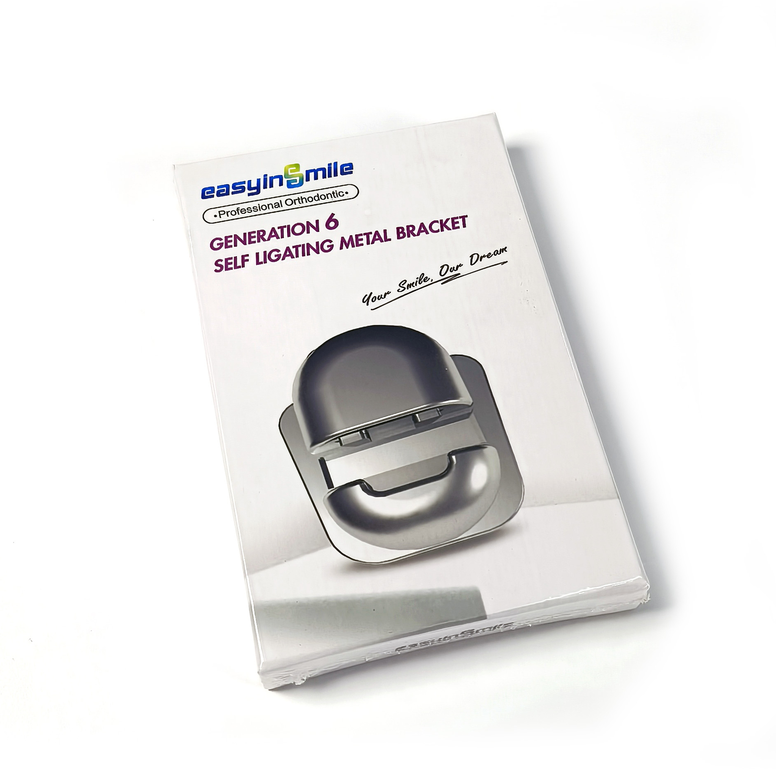 Orthodontic Spherical Bracket Self-ligating Brackets Dental Metal Brace ROTH/MBT