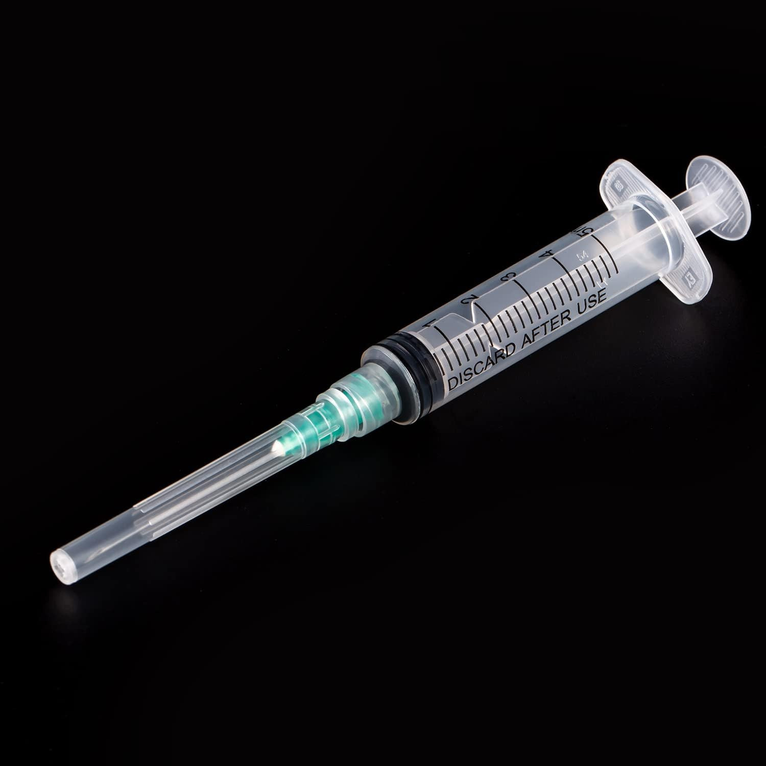 5Ml with 21 Ga 1.5 Inch Luer Lock, Individually Wrapped 20 Pack