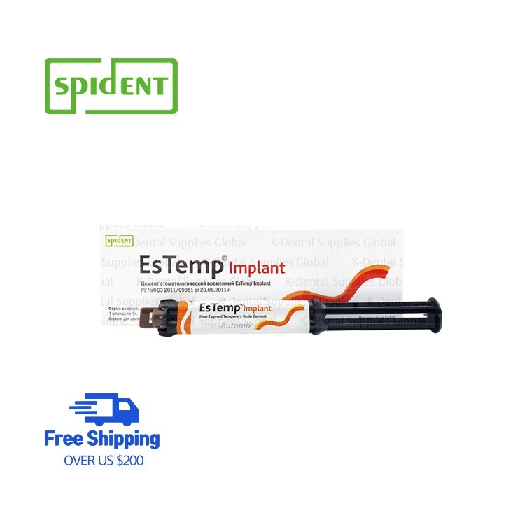 Spident EsTemp Implant Temporary Resin Cement 8g