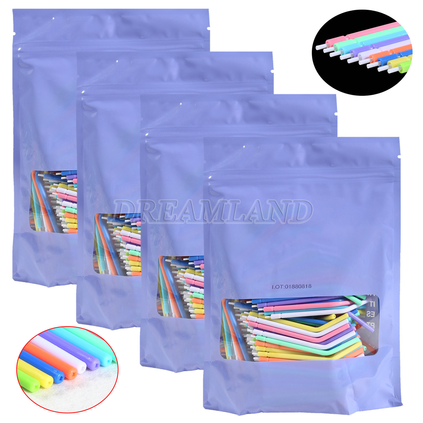 1000pcs Dental 3-Way Air Water Syringe Tips Disposable Spray Nozzles Tips