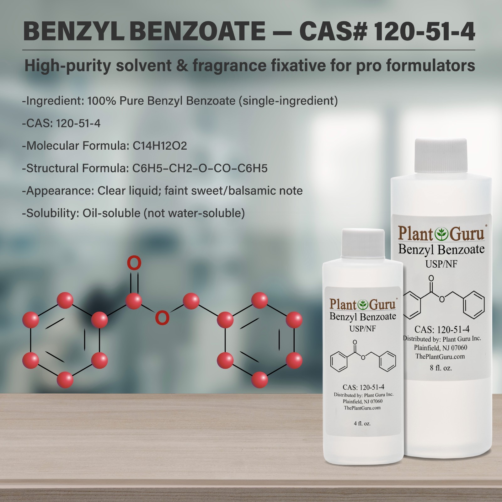 Benzyl Benzoate USP Grade Bulk Wholesale – Free Shipping