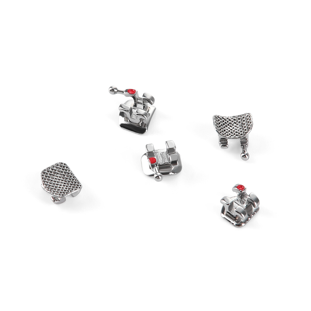 Dental Orthodontic Brackets Braces Metal Mini Roth/MBT 018/022 Hooks 3/345