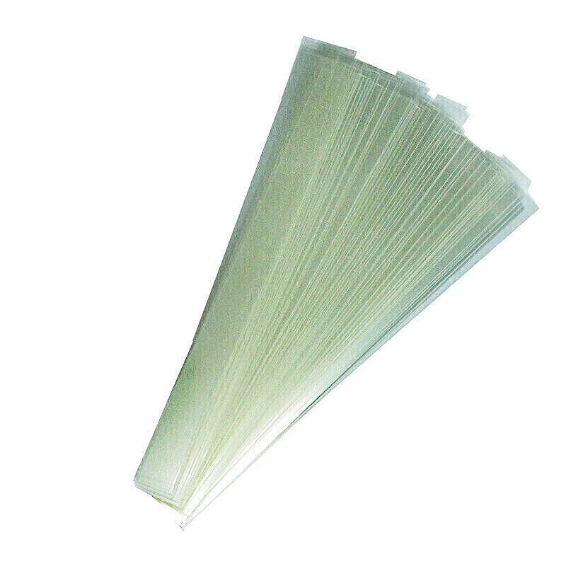 100 Pcs/Box Dental Plastic Strips Transparent For Crown Form TOP BM 1.040/1.041