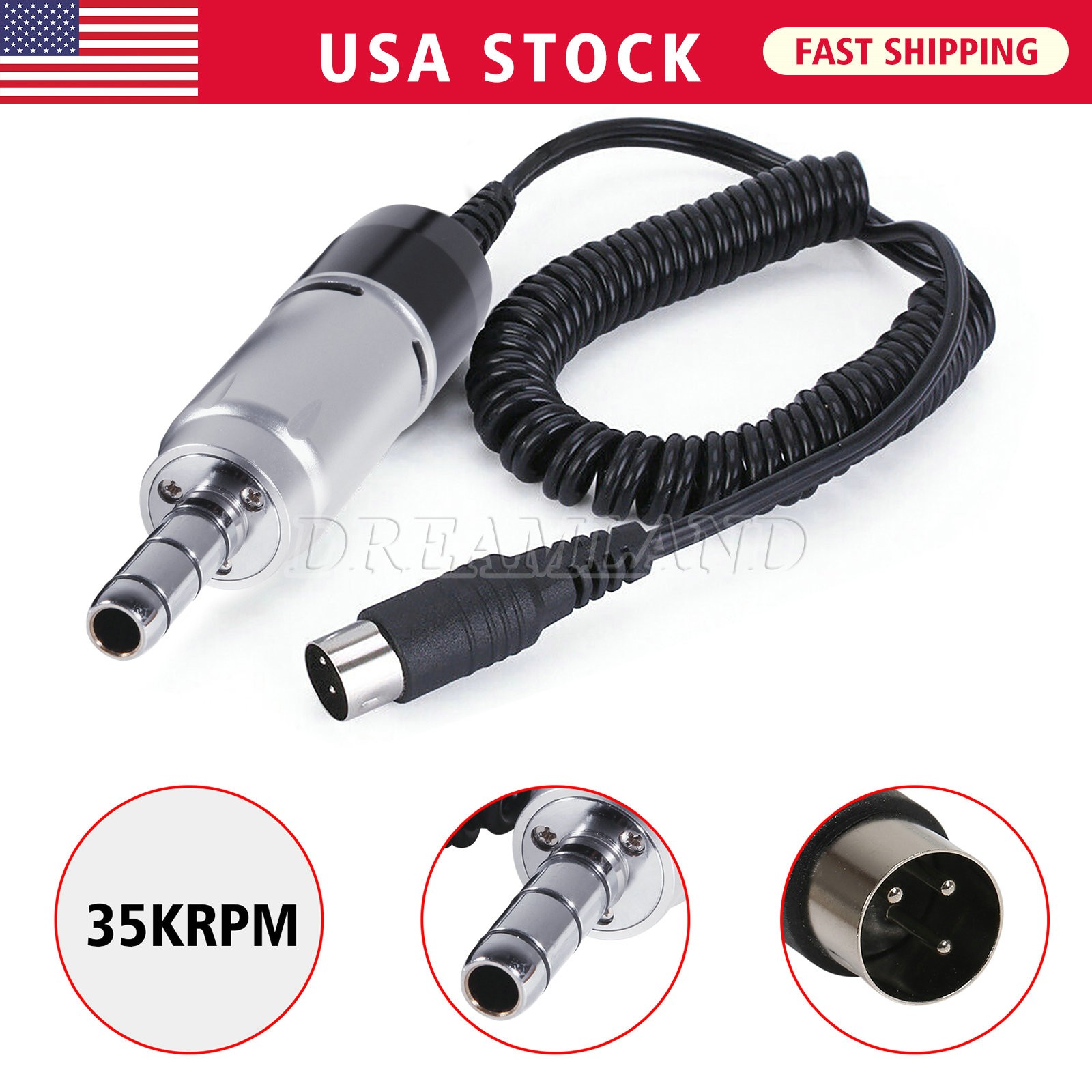Dental Lab Marathon Electric Micromotor Polishing Motor Handpiece E-type