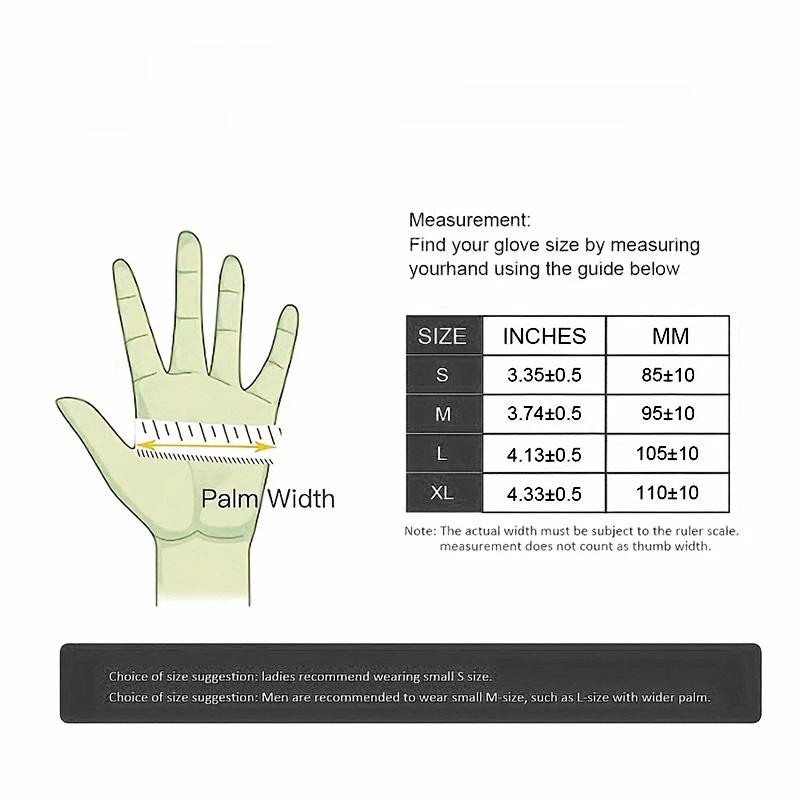 10/20/50/100pcs Black Nitrile Disposable Gloves for Work Latex Free Home Cleanin