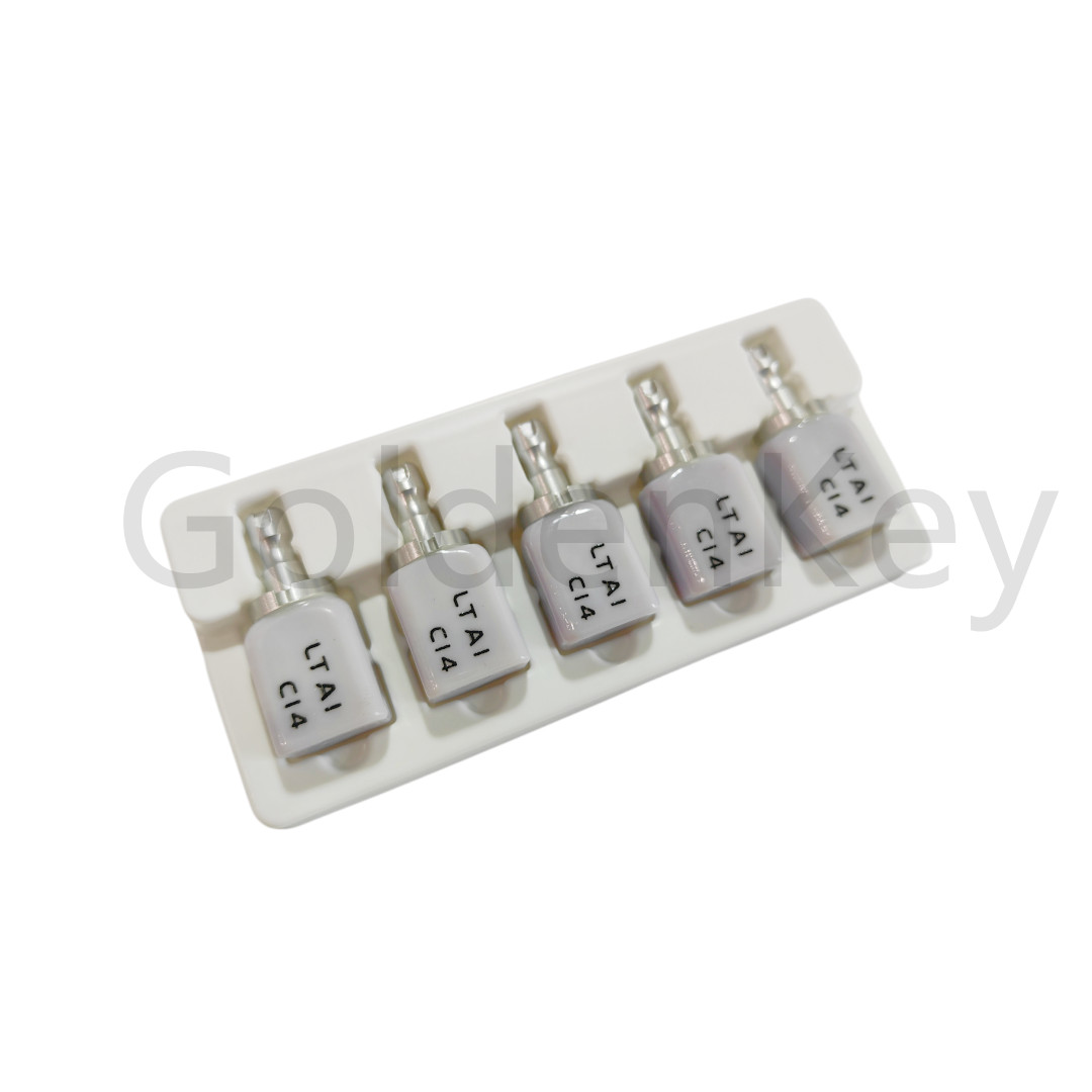 C14 Low Transparency Dental Glass Ceramic Liithium Diislicate Blocks CAD C
